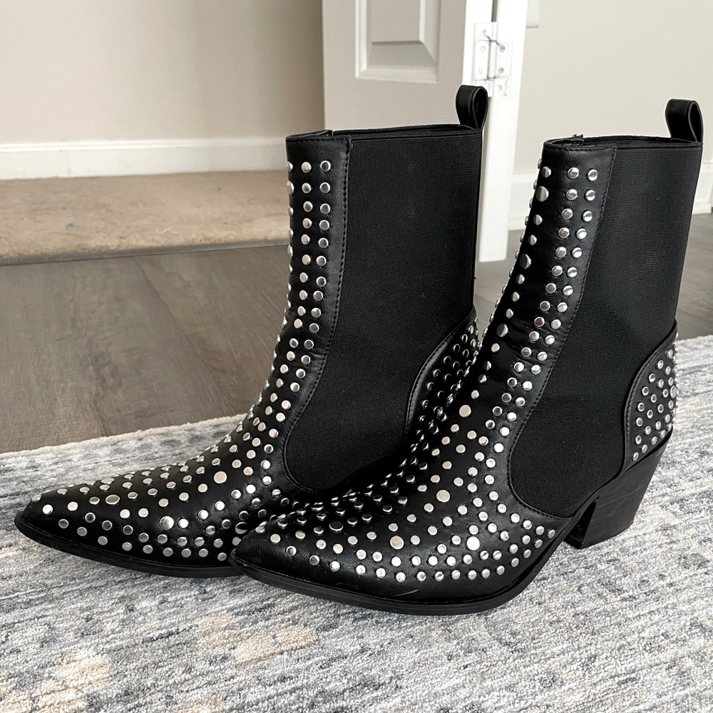 Bedazzled booties